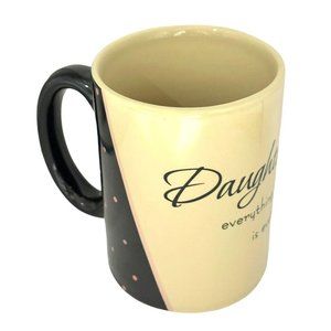 Carson Heart to Heart Mug Daughter Everything I Love Coffee Tea Cup 14oz